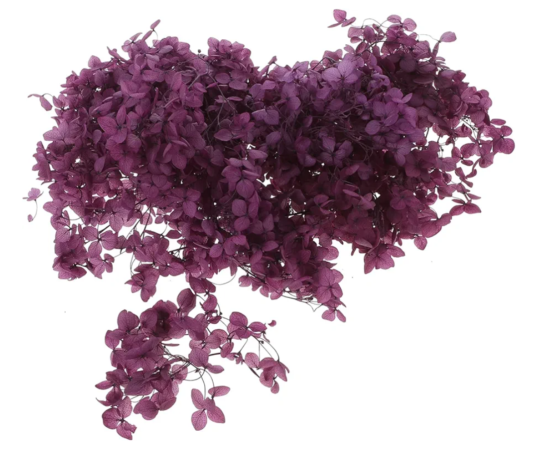 DIY Dried Flower Set Hydrangea Eternal Flower Box Wedding Decoration Lightweight Beautiful
