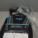 Minky Homecare Ergo Plus Prozone Ironing Board Made in UK Freestanding Full Size Iron Table with Heat Reflective Cover, Thick Felt Underlay and Large 48" x 15" Ironing Surface (Gunmetal and Blue)