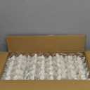 Liacere 400PCS Silver Plastic Silverware - Pre Rolled Napkins Disposable Silver Cutlery-Premium Quality Gold Plastic Utensils - Includes 100Forks,100Knives,100Spoons,100Napkins&Christmas