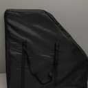 48" 8-Player Foldable Poker Table Top, Casino Texas Hold'em Layout, Portable Anti-Slip Blackjack Poker Table Mat with Carrying Bag for Family Games Casino