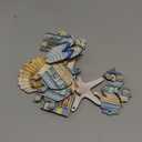 24 Pcs Summer Wooden Ornaments Ocean Beach Tree Decorations Coastal Nautical Navigation Wooden Cutouts Summer Hanging Ornaments for Home Small Tree Party Office(Seashell)