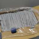 Bedsure GentleSoft Electric Blanket Twin - Soft Ribbed Flannel Heated Blanket, Heating with 6 Time Settings (Up to 10H), 6 Heat Settings & 8Hr Timer Auto Off, Gifts for Grandma (62"x84", Light Grey) (02 - Harbor Mist)