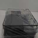 Dish Drying Rack - Expandable Dish Rack, Large Capacity Dish Drainer for Kitchen Counter, Rust-Proof with Utensil Holder, Black 