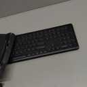 Wireless Keyboard and Mouse Combo, RGB Backlit, Rechargeable & Light Up Letters, FullSize, Soft Typing, Sleep Mode, 2.4GHz Quiet Keyboard Set for Mac, Windows, Laptop, PC, Trueque (Black)