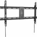 VIVO Extra Large Heavy Duty 43 to 100 inch LCD LED Curved and Flat Panel Screen, TV Wall Mount Bracket with Max 800x400mmmm VESA, Black, MOUNT-VW100F
