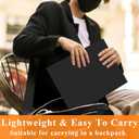 25Pcs Black Two-Pocket Heavyweight File Folder,Letter Size,Paper File Folder for School Office Home Bussines