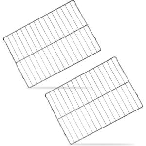 Range Oven Rack WB48T10063, 304 Stainless Steel Replacement Part,Compatible With General Electric,GE,Hotpoint Oven AP4538468,PS2577619,24" x 17",2 Packs