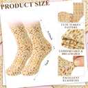 Zoooyawn 6 Pairs Passover Matzah Socks Bulk for Jewish Gifts Pesach and Seder Holiday Party Accessories for Adults Novelty Socks for Afikomen Reward