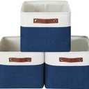 DECOMOMO Storage Bins, Extra Large Fabric Storage Baskets for Shelves 3Pack