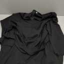 Mermaid Style Dress for Women Sexy Fishtail Dress Cocktail Wedding Guest Dress Wear to Work Dresses Business Church Outfits (XX-Large, Black/3/4 Sleeve)