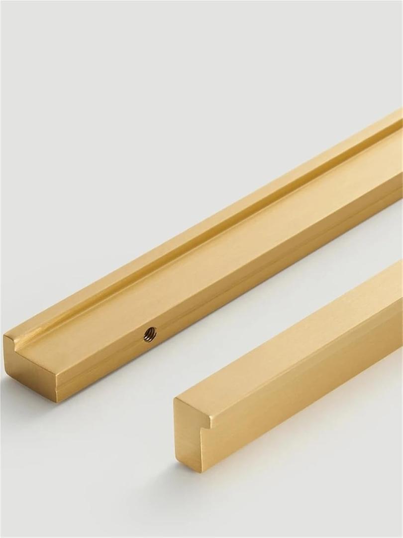 32-1200mm 1.25 "-472.5 Inch Extended Wardrobe Door Handle Widened Drawer Pull Semi 1Pcs(CC128 L160mm)