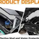 Motorcycle Mudguard Extender Extension Replacement for Yamaha MT-09 MT09 MT09SP 2021 2022 2023 2024 2025 Rear Mudguards Splash Guard (Type B)