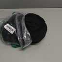 Charmo Womens One Piece Swimsuit Ruched Tummy Control High Cut Backless V Neck Bathing Suits Swimwear (XX-Large, 1a# Black)