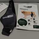 Ortocanis - Dog Knee Brace - For Right Hind Leg - Made of ARD Neoprene - For ACL Tear, Ligament Injuries, Patellar Luxation or Osteoarthritis - Size Small (9,5 - 11")