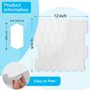 Art3d 10-Sheet Heavy-Duty Peel and Stick Backsplash, Self-Adhesive Vinyl Wall Tiles for Kitchen Countertop Bathroom, White