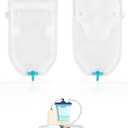 Male External Catheter, Non-Invasive Urinary Management, Absorbent Fabric, Secure Adhesive Fit, 30 Pack