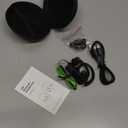 Stiive Bluetooth Headphones, 5.3 Wireless Sports Earbuds IPX7 Waterproof with Mic, Stereo Sweatproof in-Ear Earphones, Noise Cancelling Headsets for Gym Running Workout, 16 Hours Playtime - GreenBlack