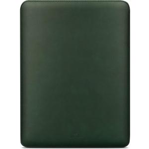 Comfyable Laptop Sleeve 13 Inch Precisely Compatible with MacBook Air M4 2025-2018 & MacBook Pro M2 2022 M1 2020-2016, Faux Leather Cover Case, Green