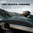 2 x Dashboard Cover for Tesla Model 3 2017-2023 / Model Y 2020-2024 | UV Resistant | Reduces Glare | Protects Dashboard | Improves Driving Safety