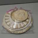 MJOGGOTT 9 Pcs Boho Wall Basket Decor Hanging Woven Wall Basket Art Decor Rattan Wicker Seagrass Home Round Tassels White Macrame Tapestry Baskets Decoration for Kitchen Home Farmhouse Decoration (Light color)