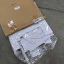 3 Pieces Large Christmas Deer Outdoor Decorations 23-45'' 2D PVC Reindeer Family Silhouette Set White Reindeer Christmas Yard Decoration for Outside Lawn Garden Xmas Holiday Party Decor