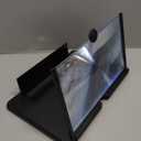 Screen Magnifier Version, 2026 New 3D HD Foldable Amplifier Phone Stand with Adjustable Angle Gift for Mom Dad Family Portable Universal Enlarger Movies Gaming Video(Black, 12 inch)