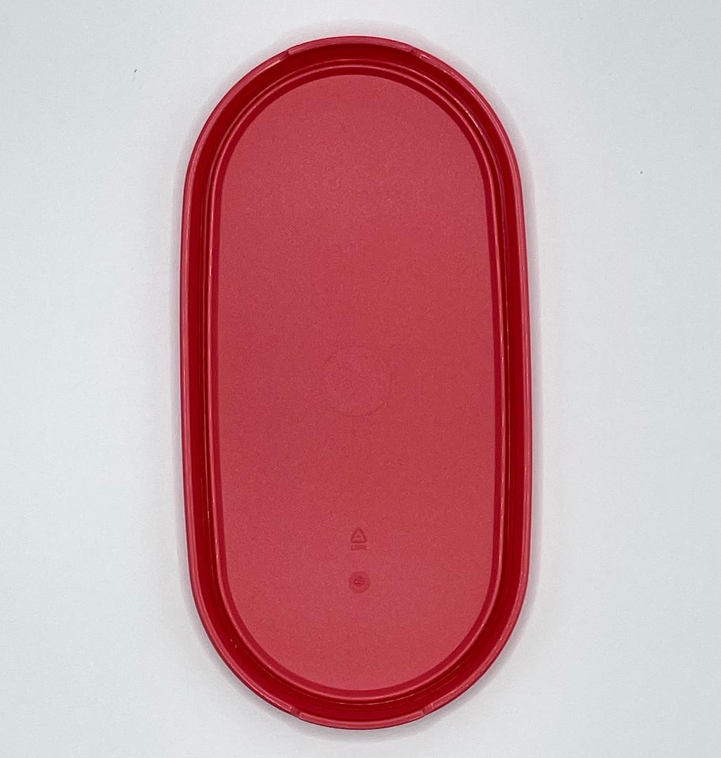 Tupperware Modular Mates Rectangular Replacement Seal Lid Rectangle 1610 Pink 10.75" X 7"