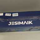 JESIMAIK Pool Vacuum, 18.5 GPM Suction Pool Vacuum for Above Ground Pool with Telescopic Pole, 60 Min Runtime, Cordless Pool Vacuum for Above & Inground Pools, Cleans Leaves and Debris