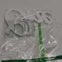 1st Birthday Decorations One Sign for First Birthday Table Centerpieces White Letter Wooden Photo Booth Props for One Year Old Birth Day Party Decorations Supplies(12.6x8.3inch)