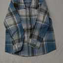 OSHKOSH B'GOSH Boys' Long Sleeve Woven Buttonfront Shirt (4T/4A, Navy Plaid)