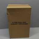 Delamu 2-Tier Multi-Purpose Bathroom Under Sink Organizers and Storage, Stackable Kitchen Pantry Organization, Pull Out Medicine Cabinet Organizer with Movable Dividers, White, 2 Pack