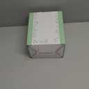 Bosmarlin Ceramic Travel Coffee Mug with Handle and Lid, 18 oz, Portable Coffee Cup for Car Cup Holder, Microwave and Dishwasher Safe, Reactive Glaze (Light Blue)