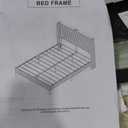 DNYN King Platform Bed with Stylish Headboard & USB Port Design,Easy Assembly & Noise Free & No Box Spring Needed, Beige