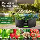 VIVOSUN 1 Pack 100 Gallon Grow Bag, Fabric Pot with Handles for Vegtables and Plants