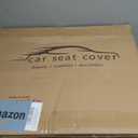 Car Seat Covers,Car Seat Protector Waterproof,Seat Covers Full Set, Car Seat Protectors,Automotive Seat Covers Fit for Most Cars Beige