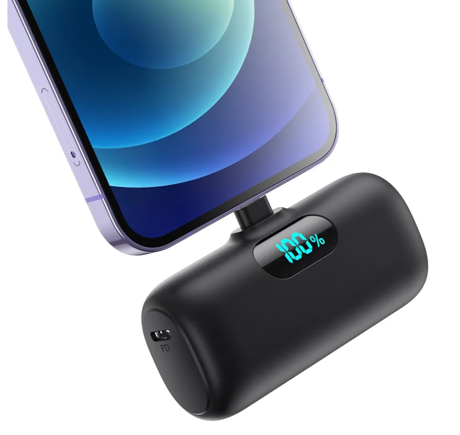 Small Portable Charger for iPhone 5000mAh, PD Fast Charging Power Bank,Mini Battery Pack Portable Phone Charger Travel Essentials for iPhone 14/14 Pro Max/13/13 Pro/12 Pro/11/XS/XR/X/8/7/6/SE Series