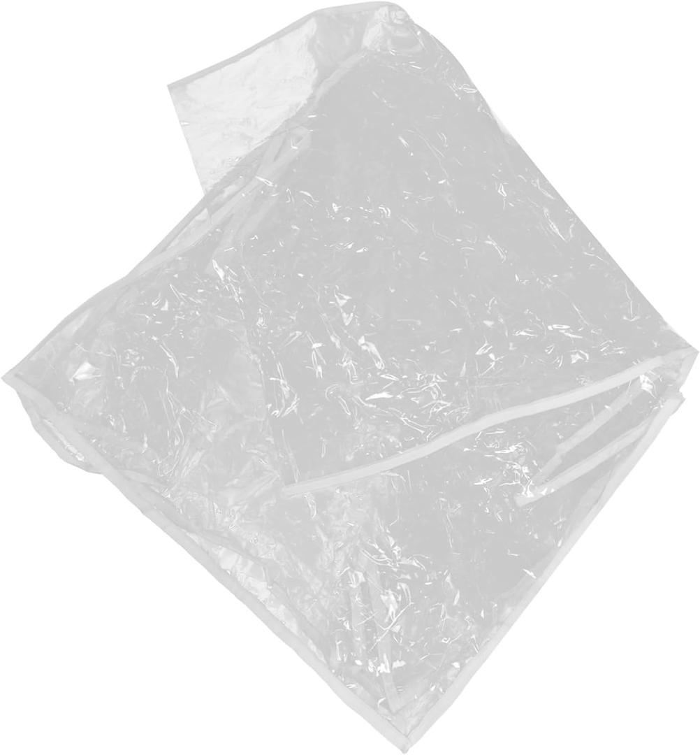 Unomor Chair Cover Dining Chair Protector Reusable Plastic Slipcover for Home Hotel Cafe Prevents Scratches and Spills Elegant Design