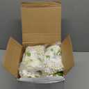 16 Pcs Pearl Wedding Chair Decoration with Artificial Rose Faux Pearl Beaded Garland String Chair Sash Decor for Bridal Shower Wedding Aisle Ceremony Party Banquet