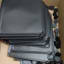 AWTATOS Cube Storage Organizer Closet Storage Shelves DIY Stackable Plastic Storage 12 Cube Bookshelf, Ideal Storage Organizer for Closet, Home, Bedroom, Black