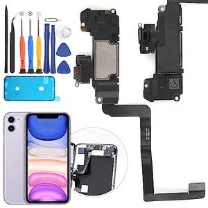 YWLRONG Earpiece Speaker for iPhone 11 - Replacement with Light, Proximity Sensor, Flex Cable and Repair Tools