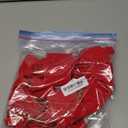 2 Pack Red Christmas Bows Outdoor Decorations,12x20 Large Velvet Wreath Bow with Glitter String Gold Edge for Xmas Tree Topper Home Front Door Decor