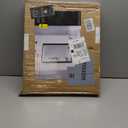 LOAAO 20X16 Inch Black Metal Framed Bathroom Mirror for Wall, Matte Black Bathroom Vanity Mirror Farmhouse, Large Rounded Rectangle Mirror, Anti-Rust, Hangs Horizontally or Vertically