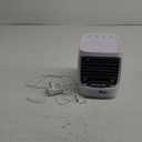 Arctic Air Chill Zone Evaporative Cooler with Hydro-Chill Technology, Portable Fan with 4 Adjustable Speeds, 8-Hour Cooling, Fan for Bedroom, Living Room, Basement, Office & More