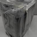 Single Serve Coffee Maker for K-Cup Pod and Grounds, Hot and Iced Coffee Maker, Strong Button Feature, 6 to 14 Oz Brew Sizes, 50oz Removable Reservoir, Up to 6.5 Inch Cup, Stainless Steel, Black