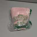 Lanpn Christmas Tree Skirt 16 inch, Faux Fur Xmas Tree Skirt Plush Winter Christmas Tree Mat for Small Mini Pencil Slim Artificial Trees Winter Home Party Indoor Xmas Decor (Pink, 40cm)