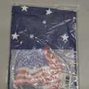 Women Distressed American Flag Graphic Shirt USA Stars Stripes Patriotic Short Sleeve Top, S