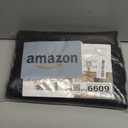 Hosuly Banister Guard 15 x 3 ft Balcony Netting for Kids Pets Stairway Safety Net Baby Fence Door Balcony Netting Safety Mesh Stair Net with No Drilling for Apartment Railing(Black)