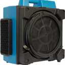 XPOWER X-3580 Commercial Air Scrubber, Negative Air, 600 CFM, 4-Stage HEPA Filtration, 5-Speed, Filter Light, Energy Efficient, High ROI, Blue