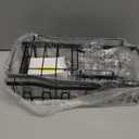 EUDELE Adhesive Shower Caddy, 5 Pack Rustproof Stainless Steel Bath Organizers With Large Capacity, No Drilling Shelves for Bathroom Storage & Home Decor (XL size, Black)