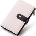 yiijay Wallet Women RFID Blocking Multi Cards Wallet Credit Card Holder for Women Large Capacity Lady Leather Trifold Travel Wallet with Pen Holder